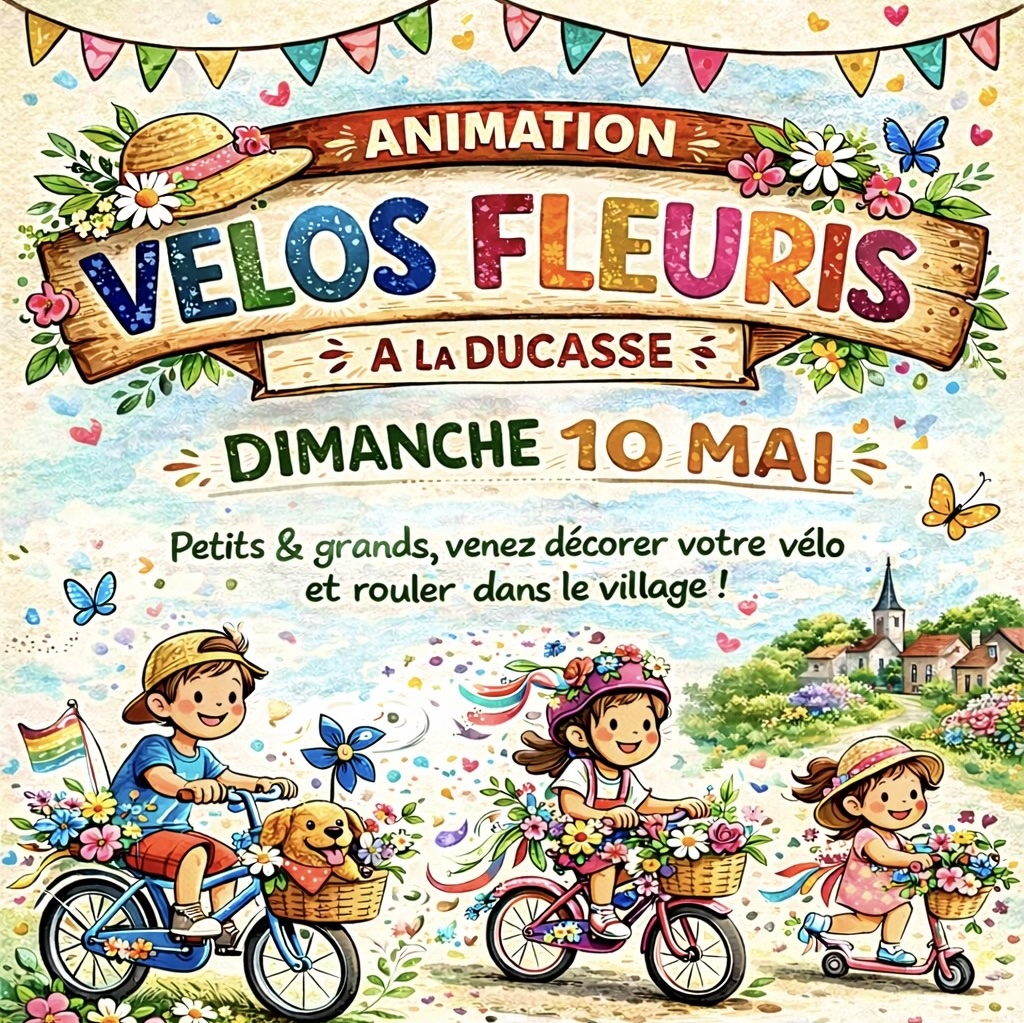 Velos fleuris